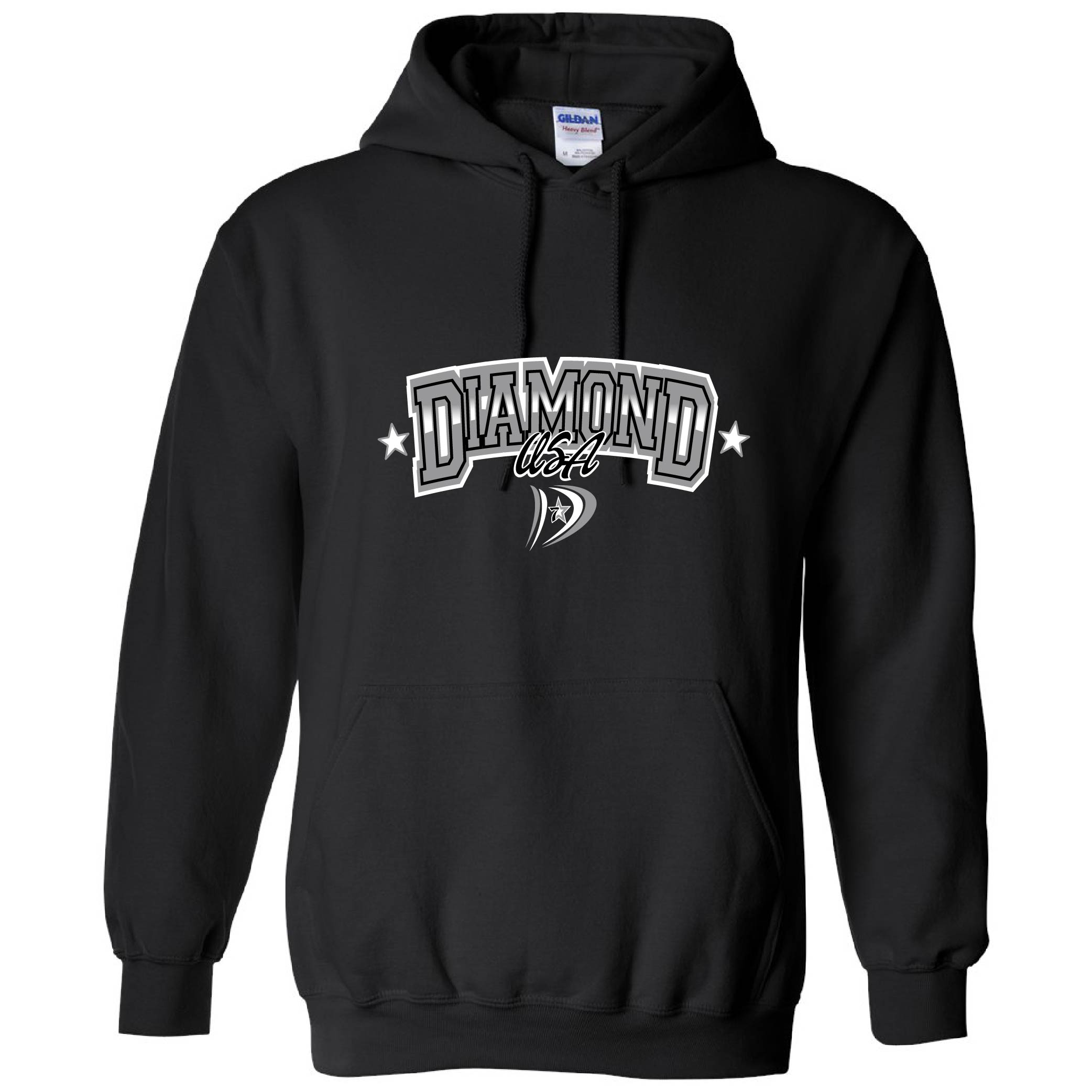 2025 Diamond - Black- Hoodie