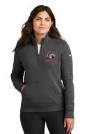 LBC Men's Basketball Nike Ladies Club Fleece Sleeve Swoosh 1/2-Zip