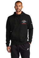 LBC Men's Basketball Nike Club Fleece Sleeve Swoosh Full-Zip Hoodie