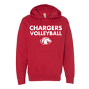 Women's Volleyball Midweight Hooded Sweatshirt