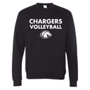 Women's Volleyball Midweight Crewneck Sweatshirt