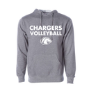 Women's Volleyball Midweight Hooded Sweatshirt