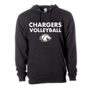 Women's Volleyball Midweight Hooded Sweatshirt