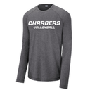 Men's Volleyball Tri-Blend Wicking Long-sleeve Tee