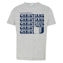 “TINY SIZE” University Christians Retro Cotton Toddler Tee
