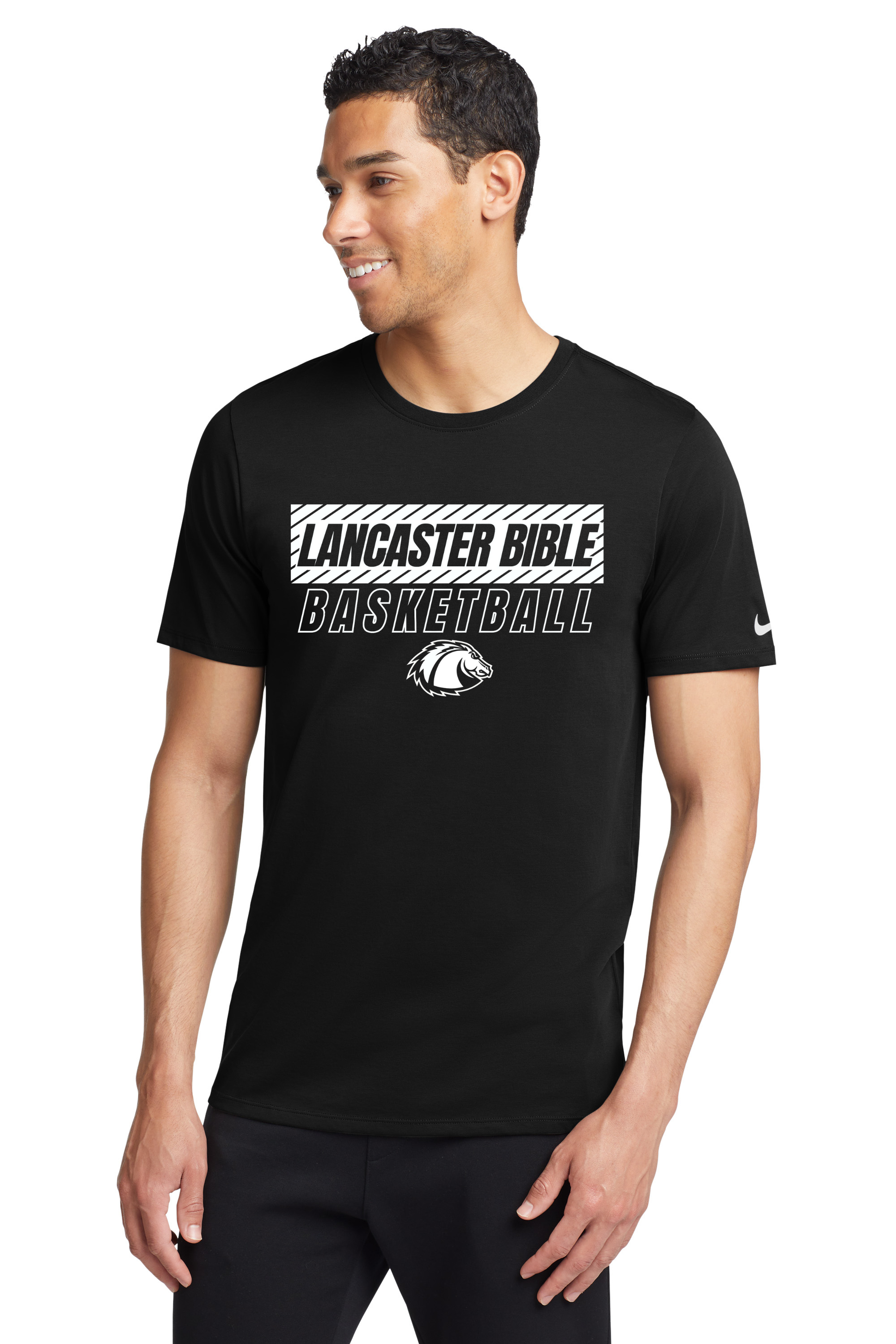 LBC Men's Basketball Nike Dri-FIT Cotton/Poly Tee