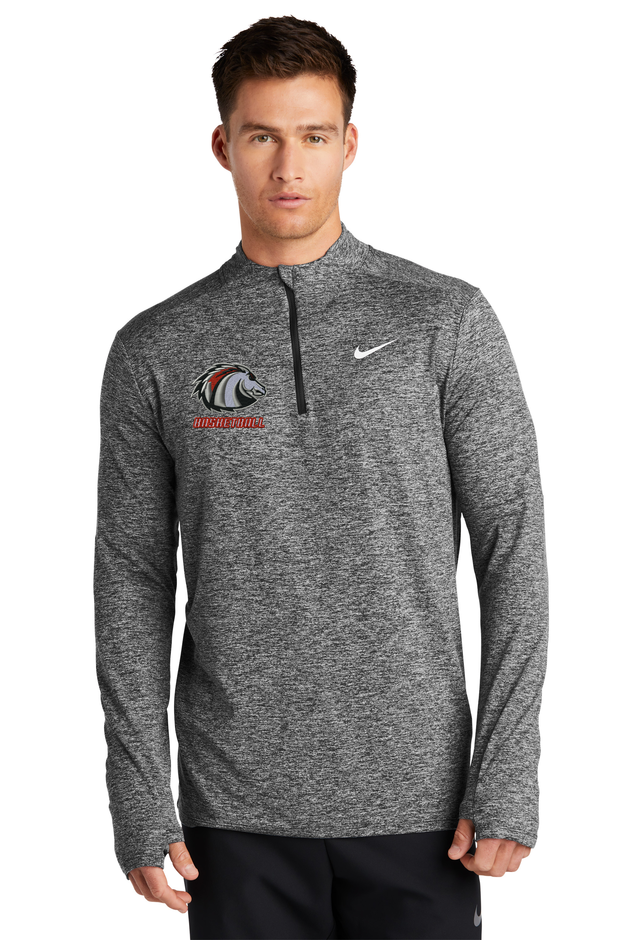 LBC Men's Basketball Nike Dri-FIT Element 1/2-Zip Top