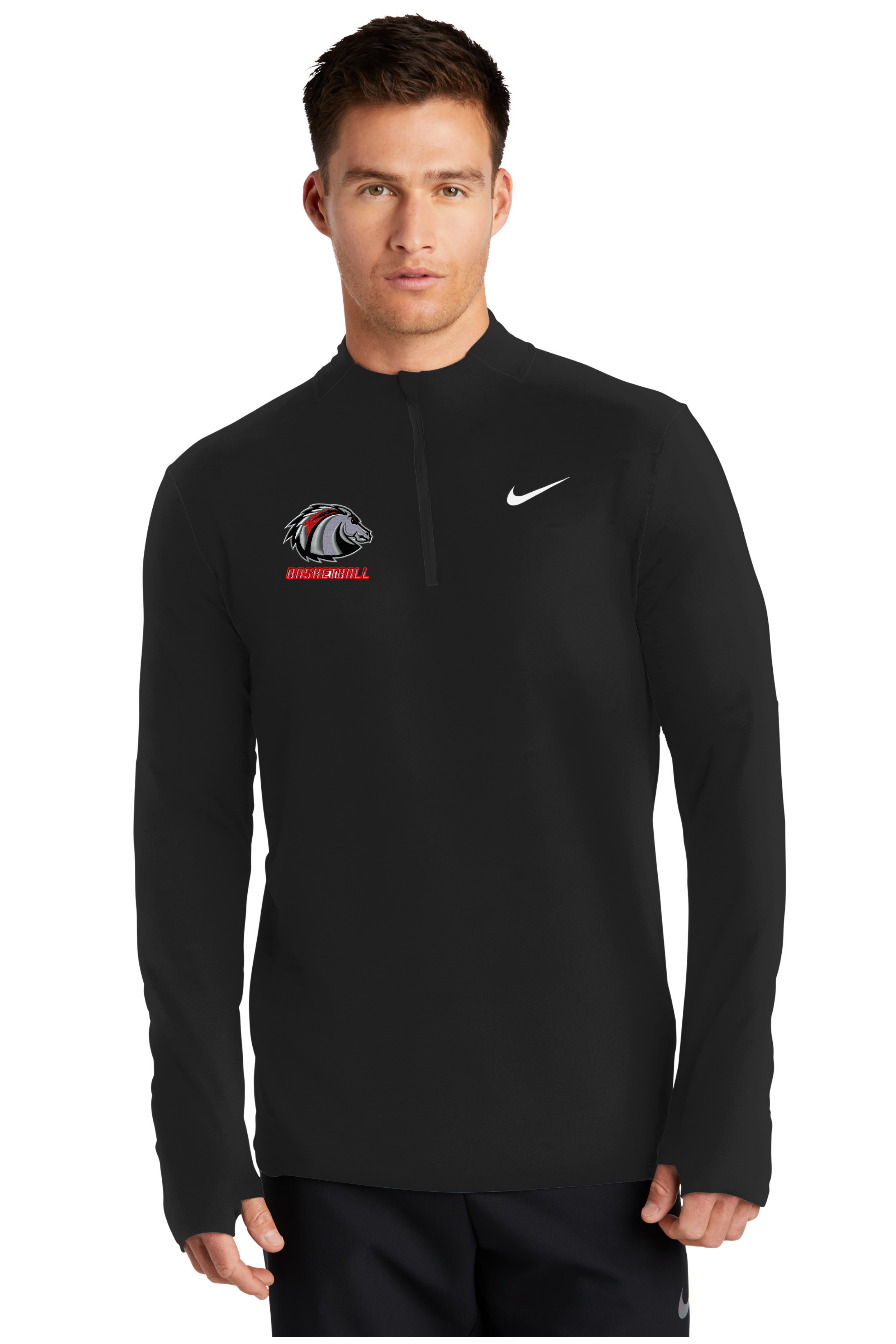 LBC Men's Basketball Nike Dri-FIT Element 1/2-Zip Top