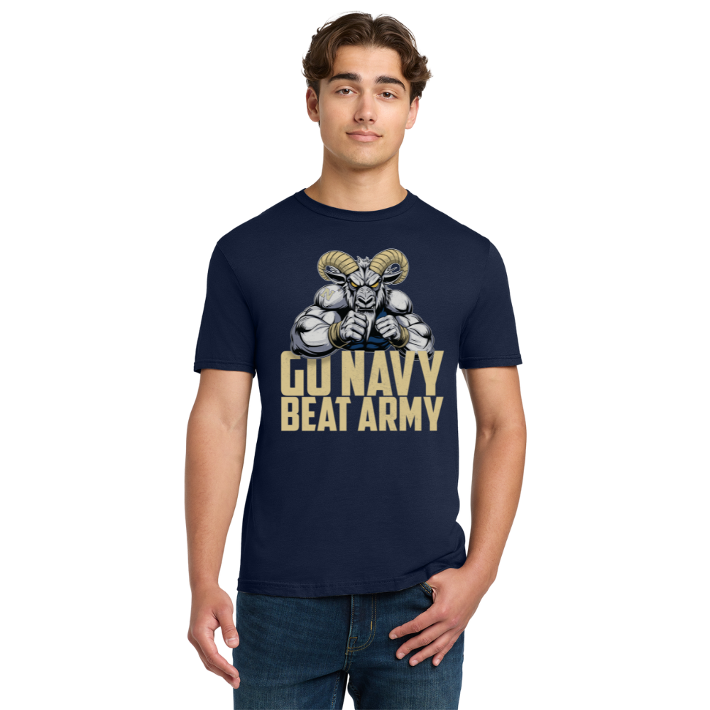 Go Navy Beat Army Short Sleeve T-shirt