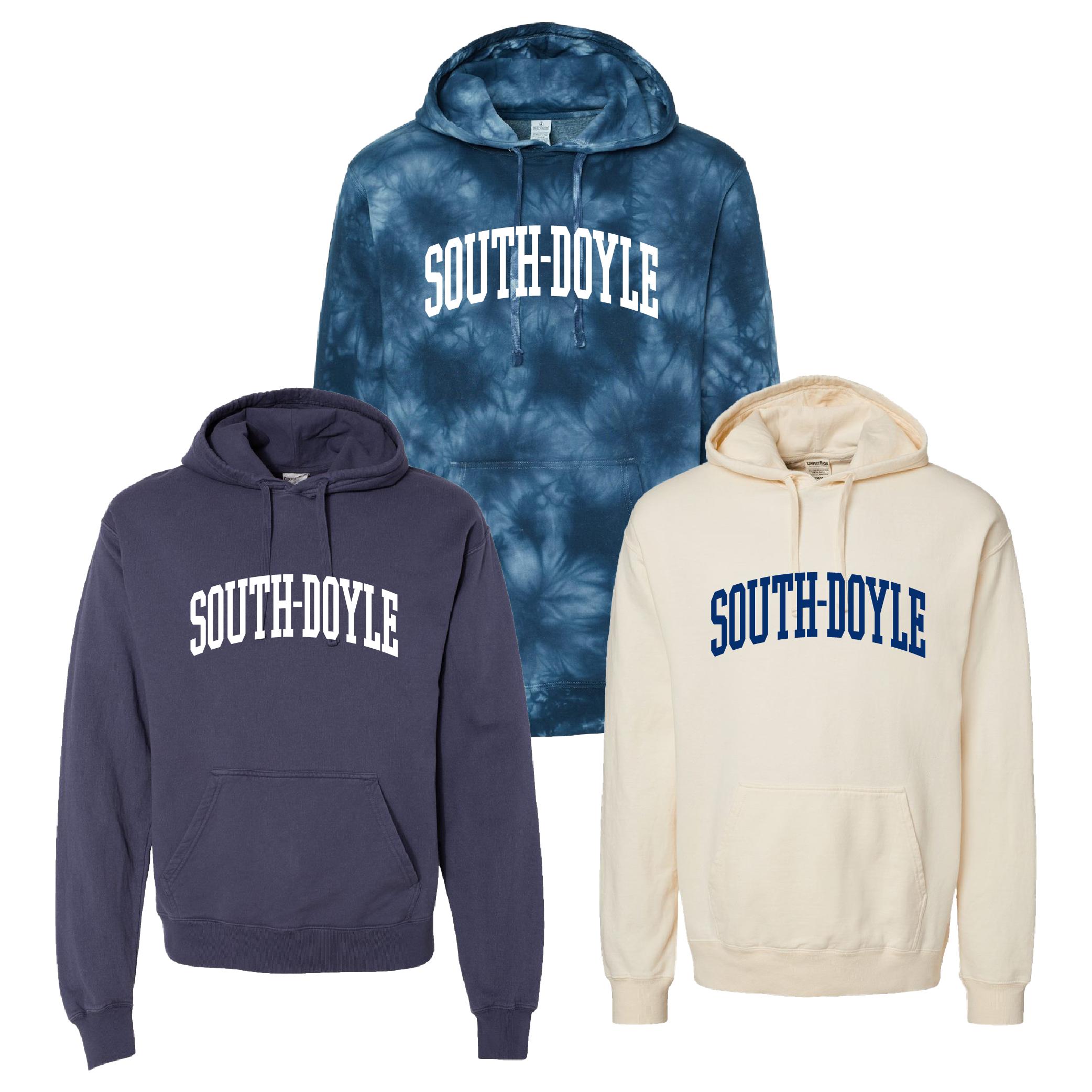 South-Doyle Garment-Dyed Hoodie