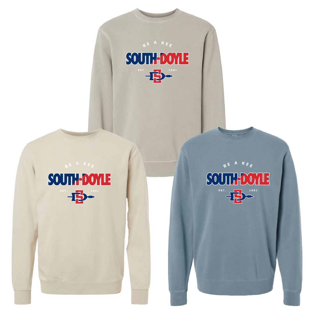 South-Doyle PIgment-Dyed Crewneck Sweatshirt