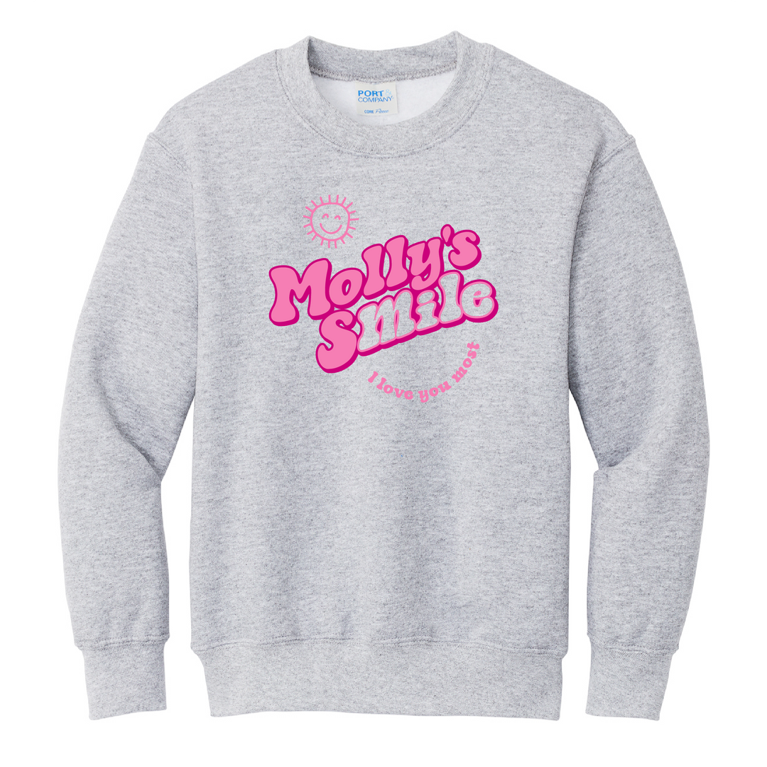 Molly's Smile Crewneck Sweatshirt