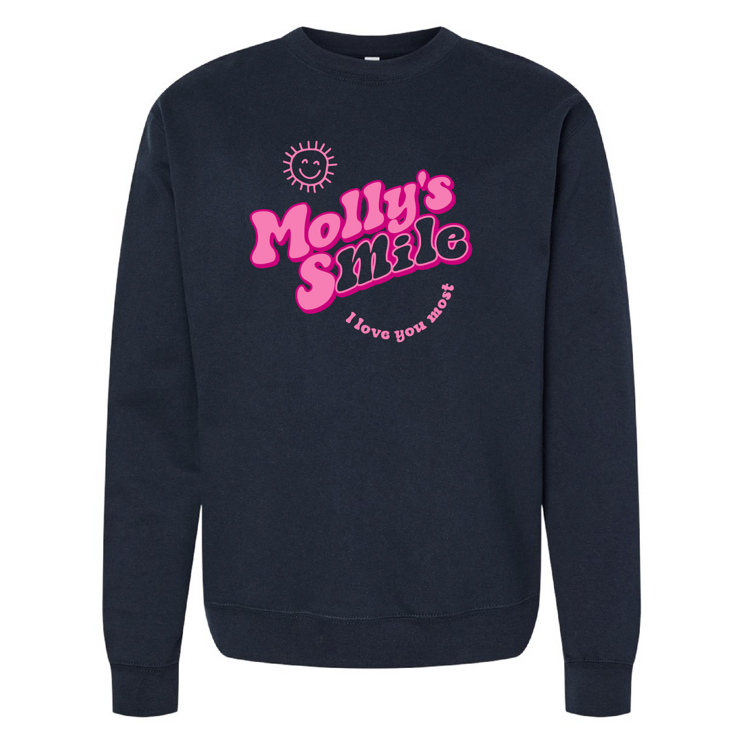 Molly's Smile Crewneck Sweatshirt