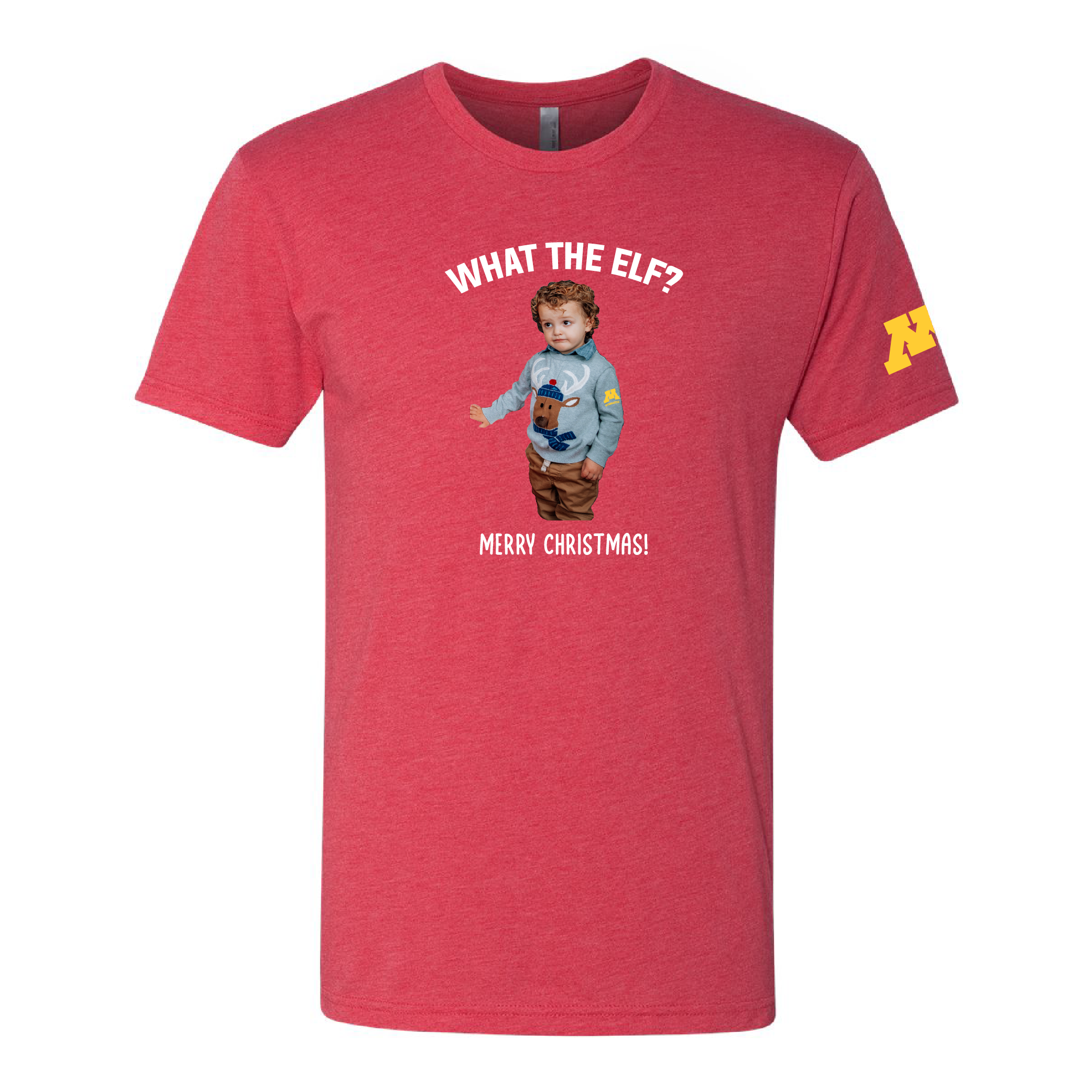 What the Elf? 60/40 Blend Tee