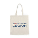 American Legion Natural Tote Bag - Eco-Friendly Canvas Shopping Bag