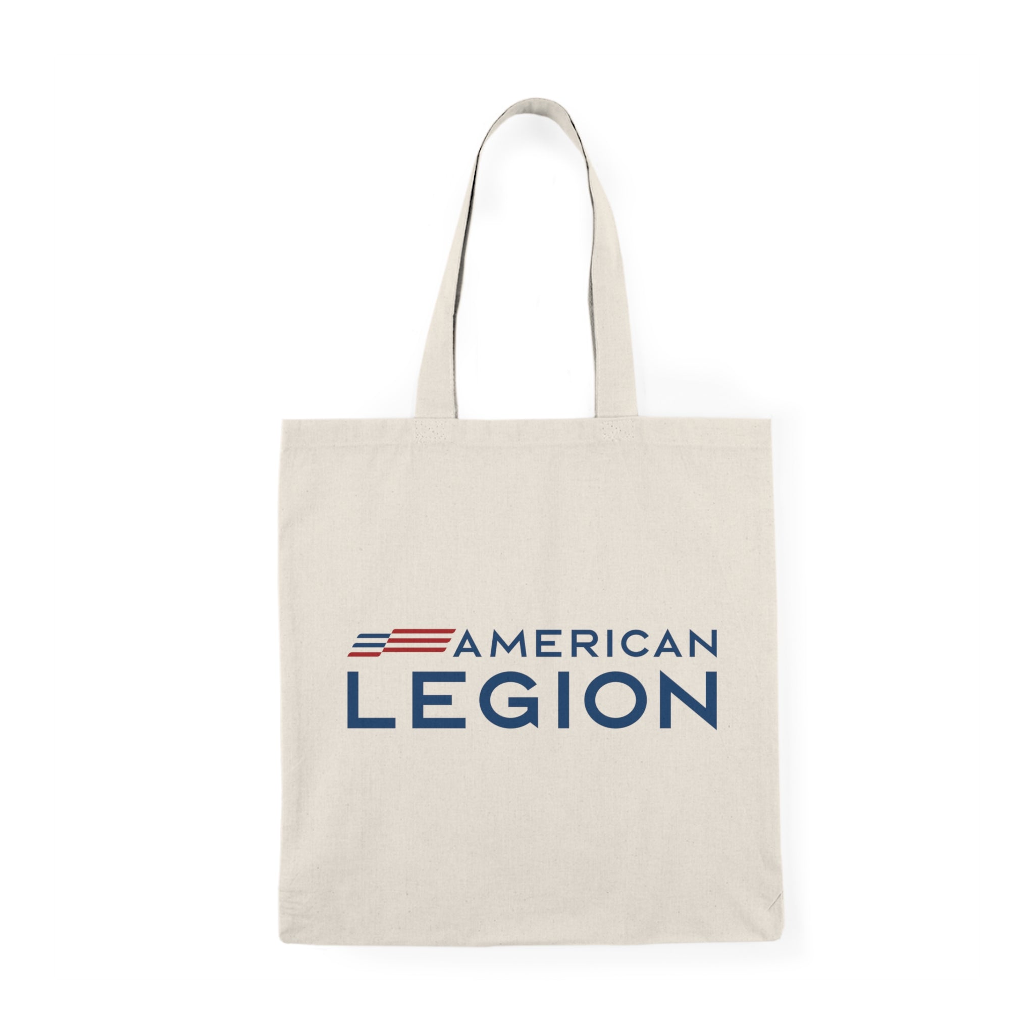 American Legion Natural Tote Bag - Eco-Friendly Canvas Shopping Bag