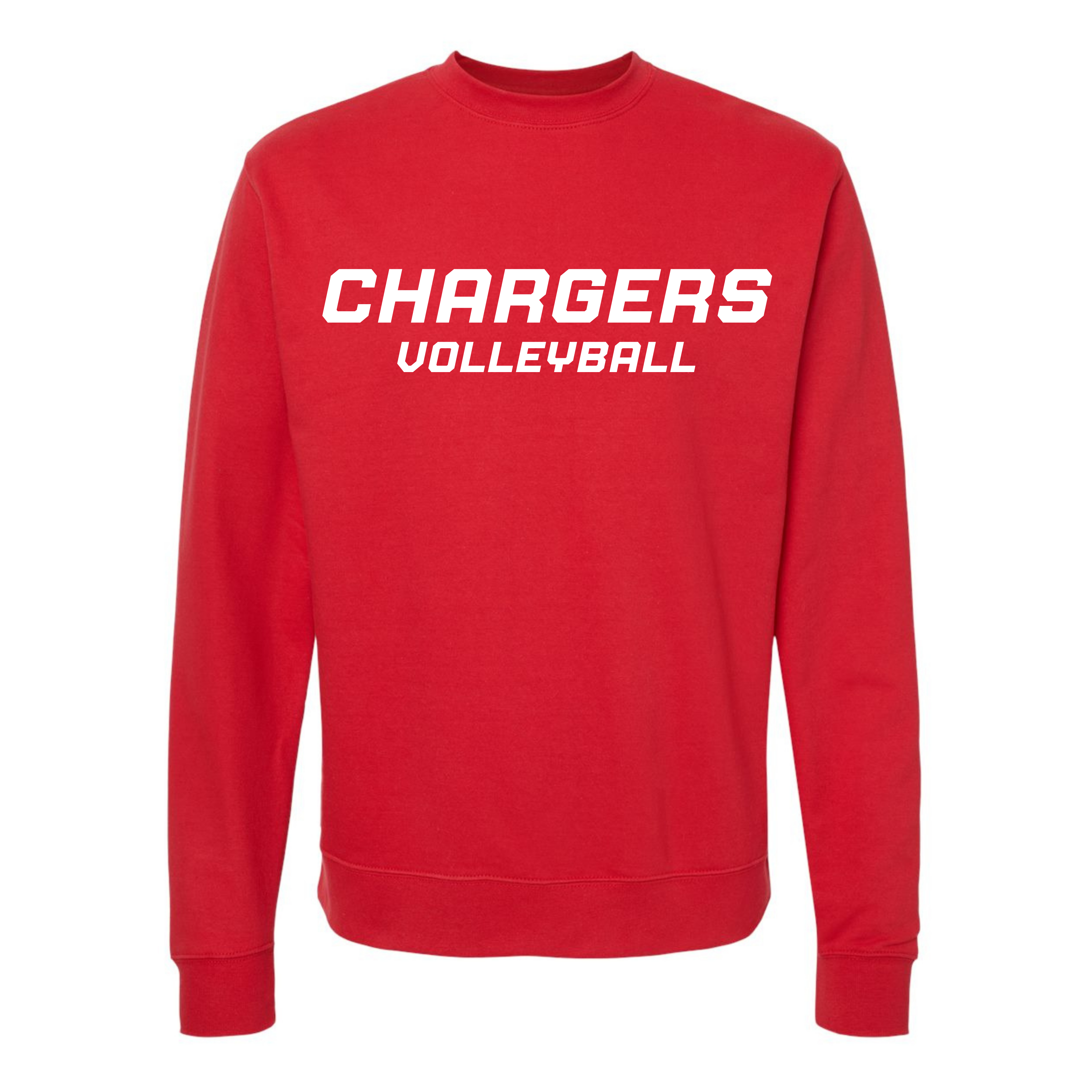 Men's Volleyball Midweight Crewneck Sweatshirt