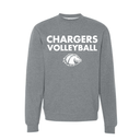 Women's Volleyball Midweight Crewneck Sweatshirt
