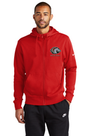 LBC Men's Basketball Nike Club Fleece Sleeve Swoosh Full-Zip Hoodie