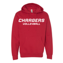 Men's Volleyball Midweight Hooded Sweatshirt