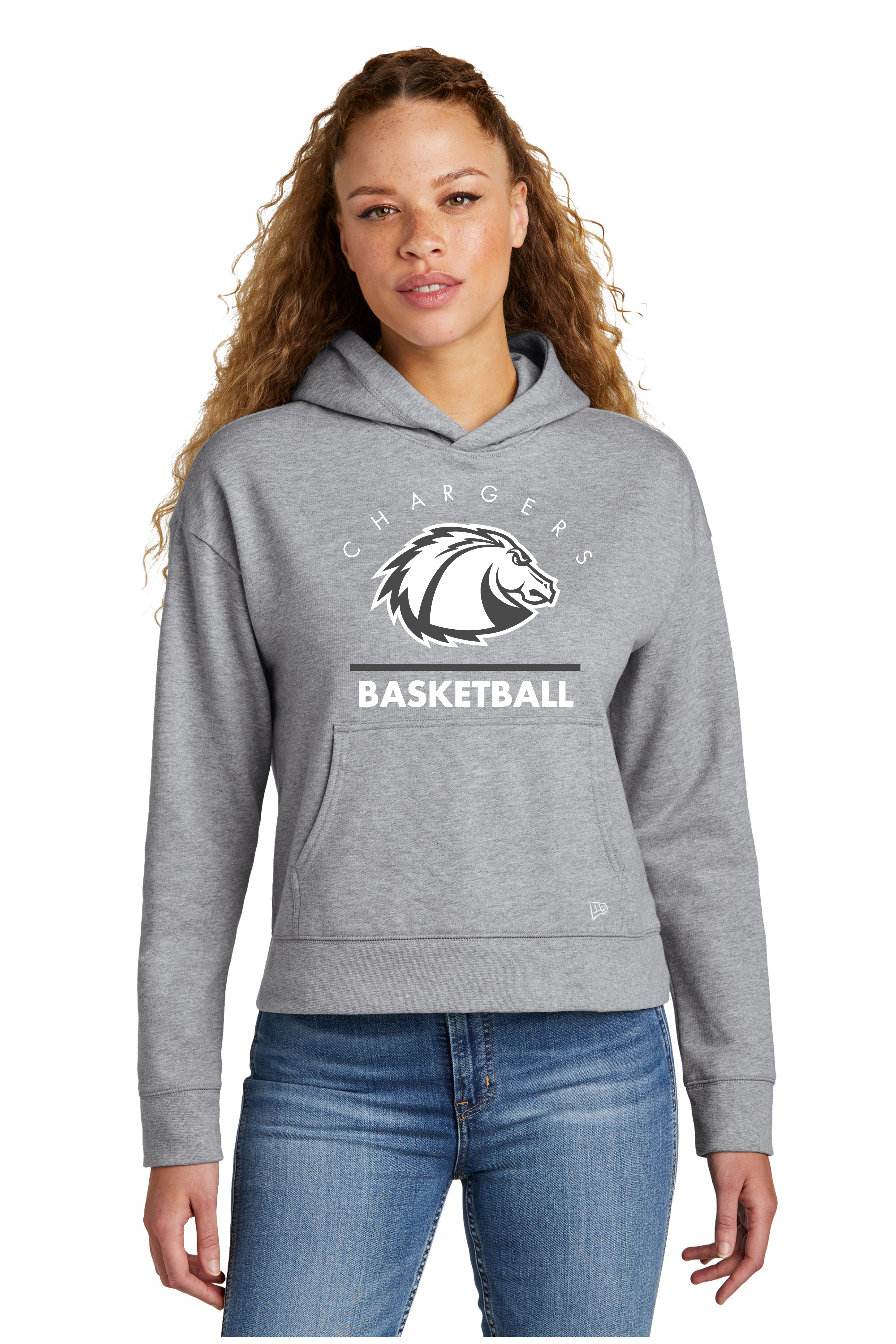 LBC Men's Basketball Ladies Comeback Fleece New Era® Pullover Hoodie