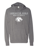 LBC Men's Volleyball Lightweight Hooded Pullover T-Shirt