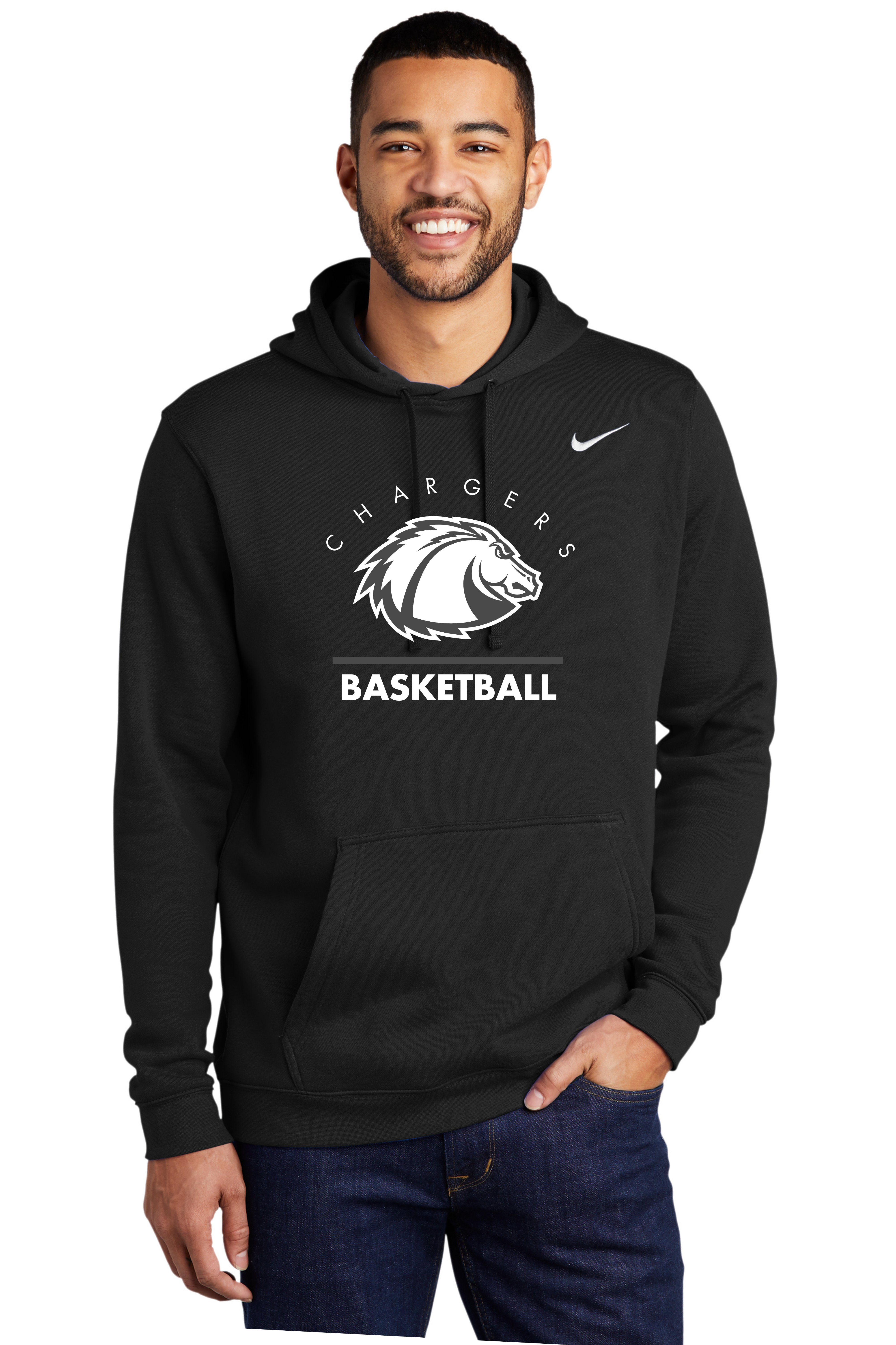 LBC Men's Basketball Nike Club Fleece Pullover Unisex Hoodie