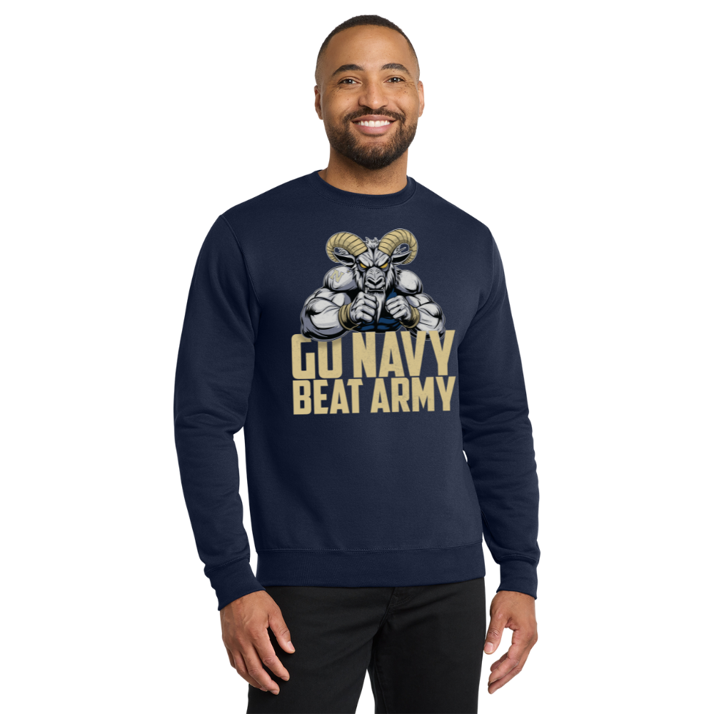 Go Navy Beat Army Crewneck Sweatshirt