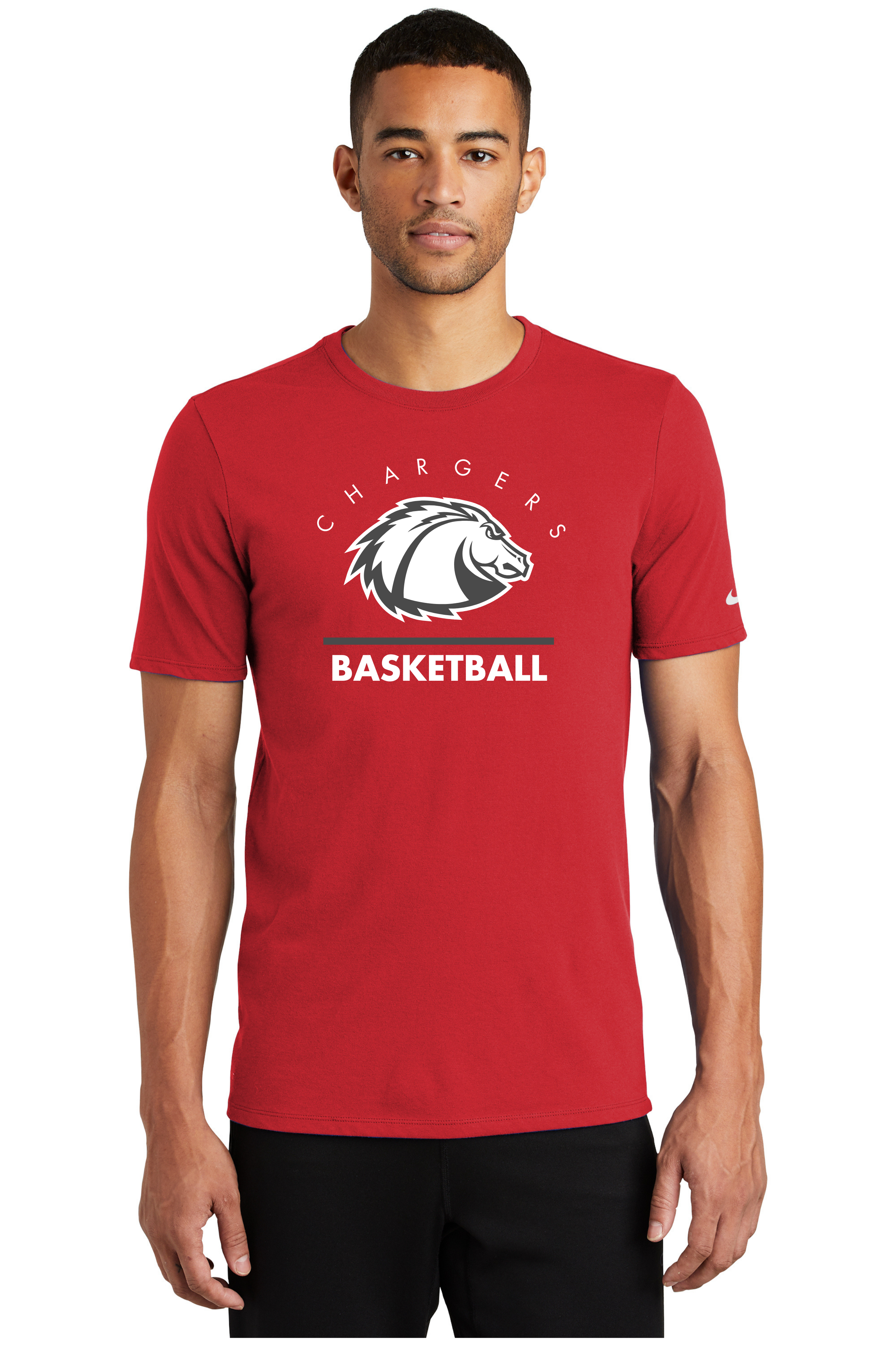 LBC Men's Basketball Nike Dri-FIT Cotton/Poly Tee