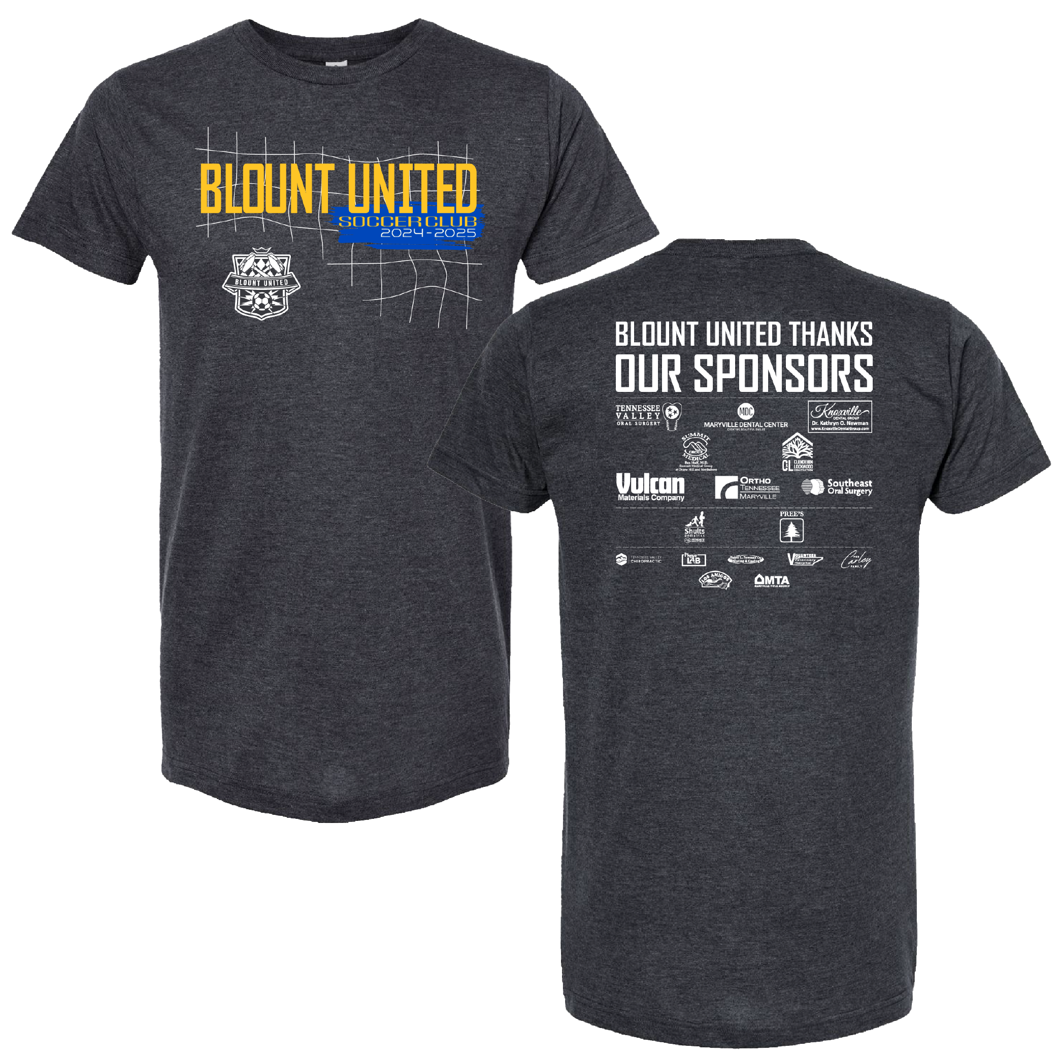 Blount United Sponsor Tee 2024