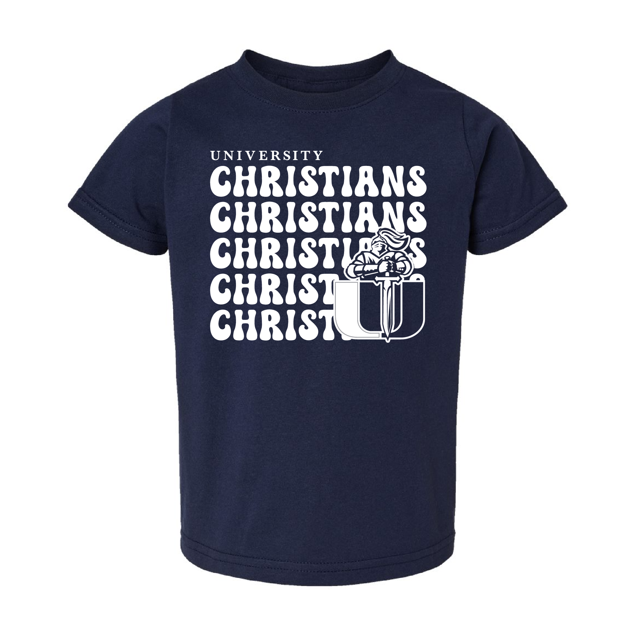 “TINY SIZE” University Christians Retro Cotton Toddler Tee