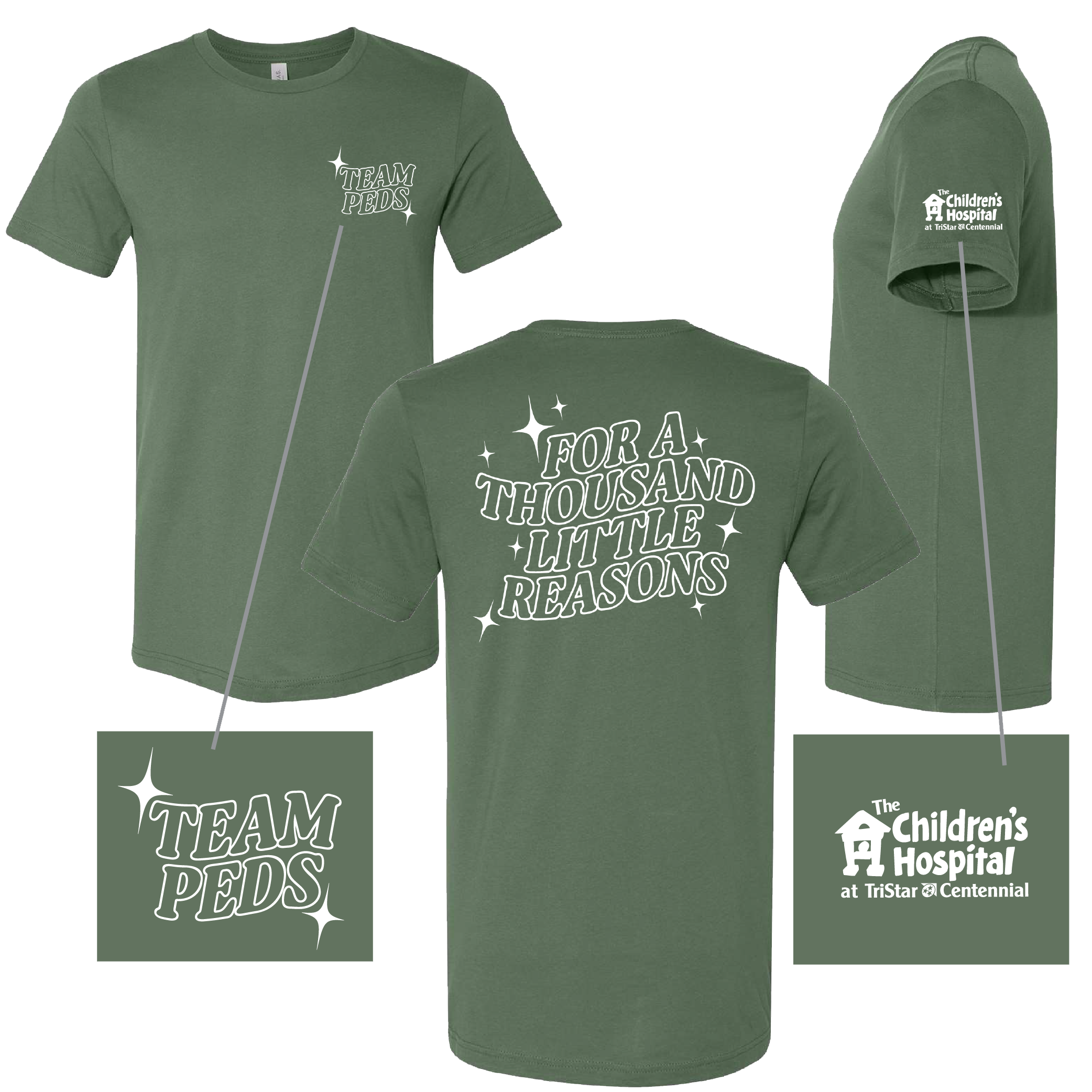 Centennial NICU - Thousand Reasons T-shirt