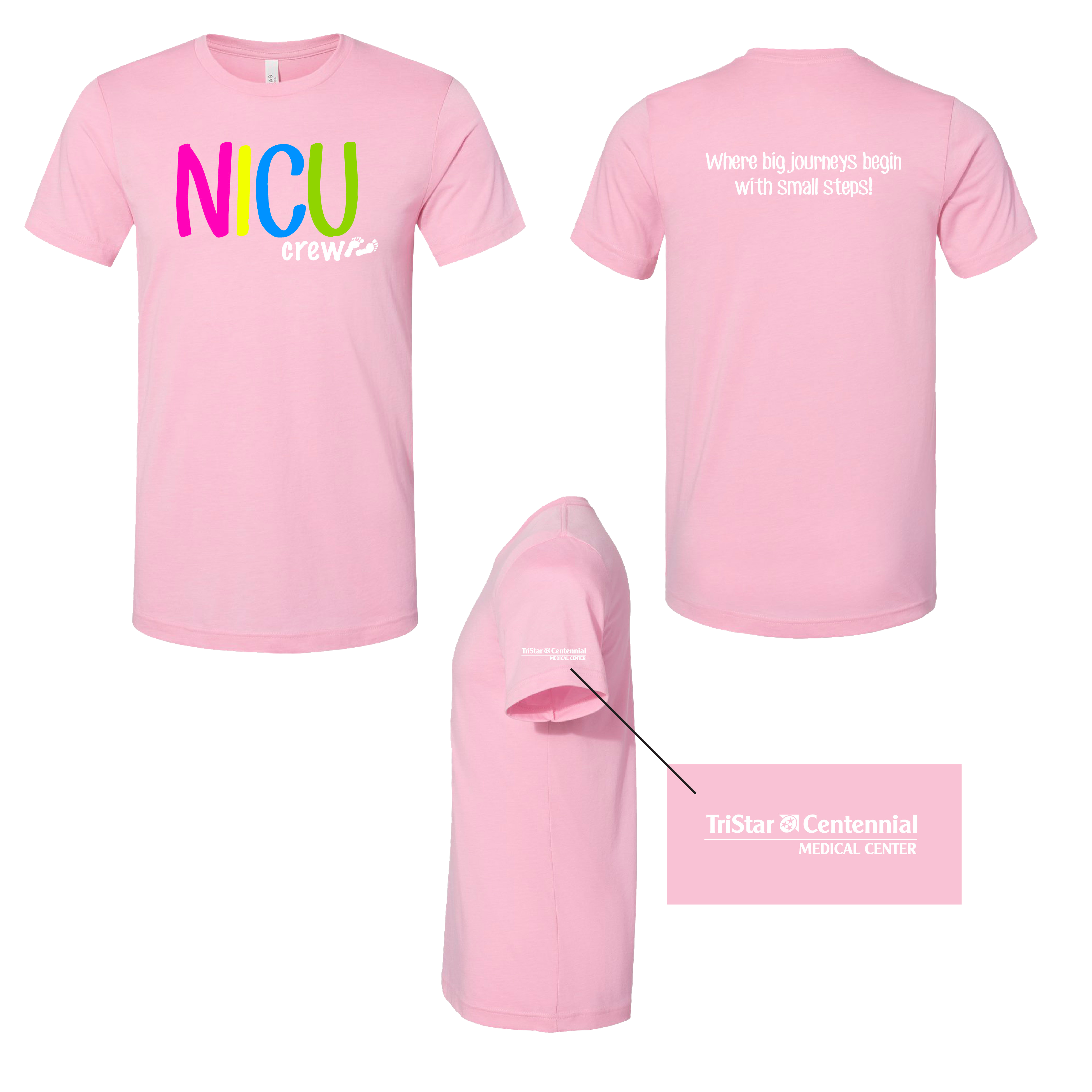 Centennial NICU - NICU Crew T-shirt