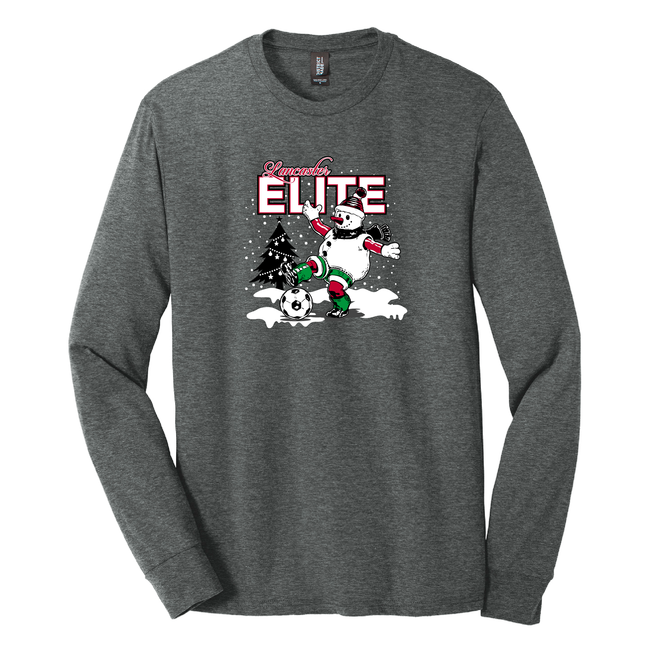 Lancaster Elite "Snowman" Tri-Blend Long-sleeve Tee