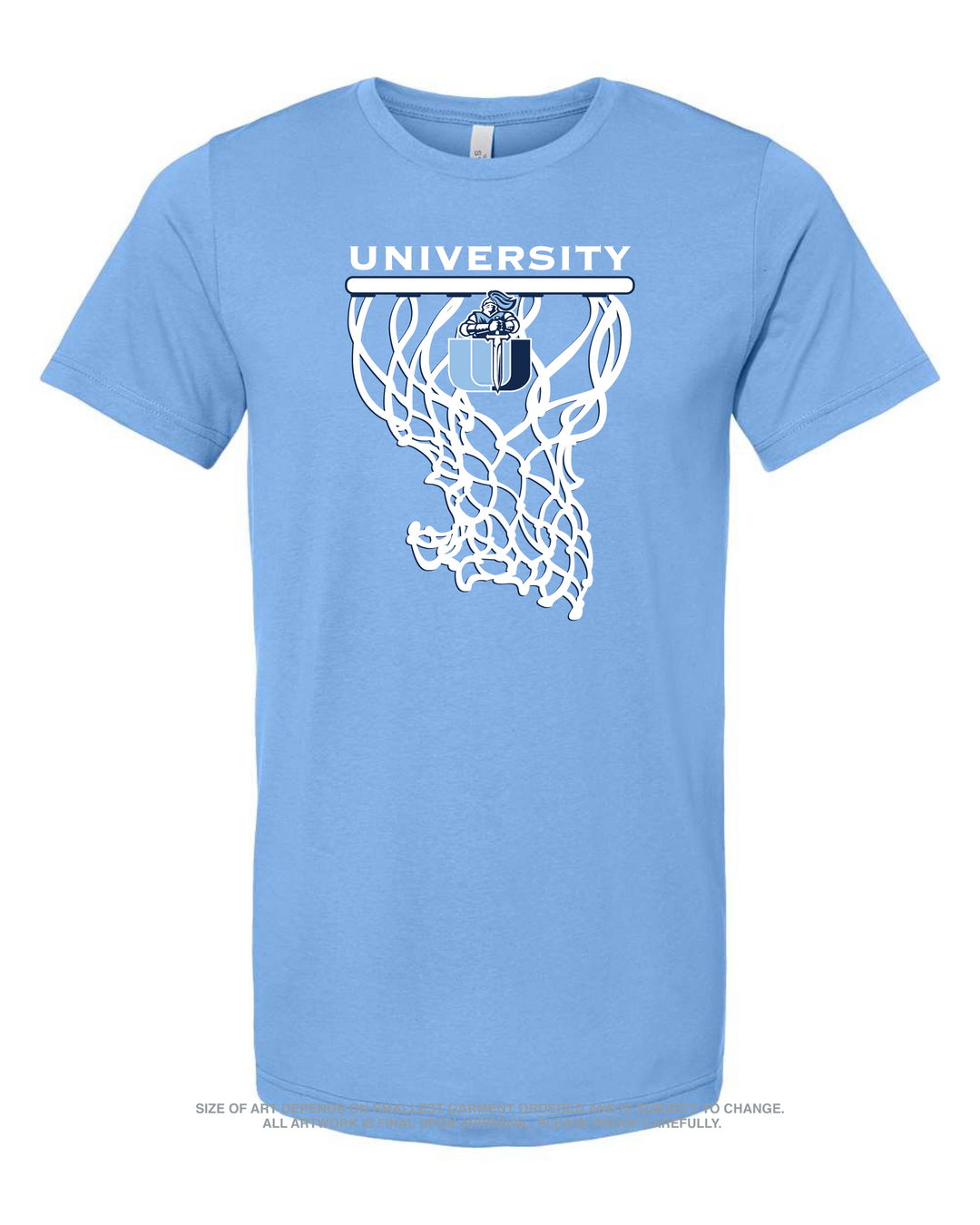 UC Basketball Net "Banned Blue" Cotton Tee