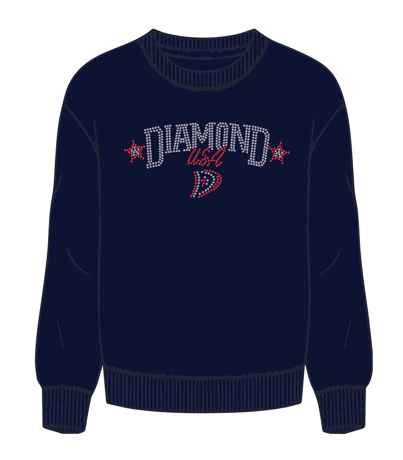 Diamond - SEQUIN- Crewneck Sweatshirt