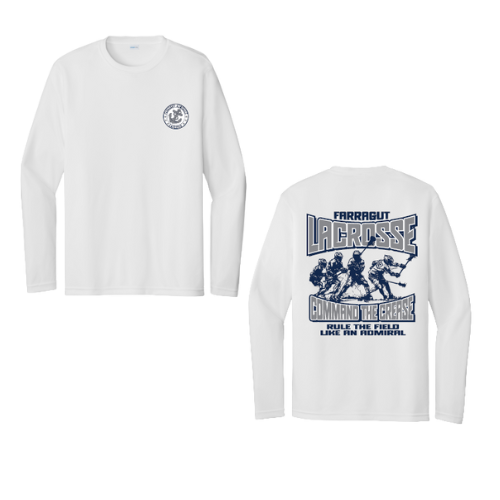 2025 - Farragut Girls LAX L/S Tee 1 - Moisture Wicking
