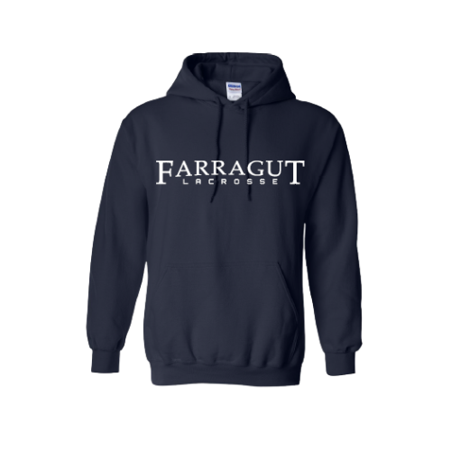 2025 - Farragut LAX Text Hoodie
