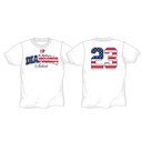 2026 - Diamond - Flag - Short Sleeve Tee - Moisture Wicking