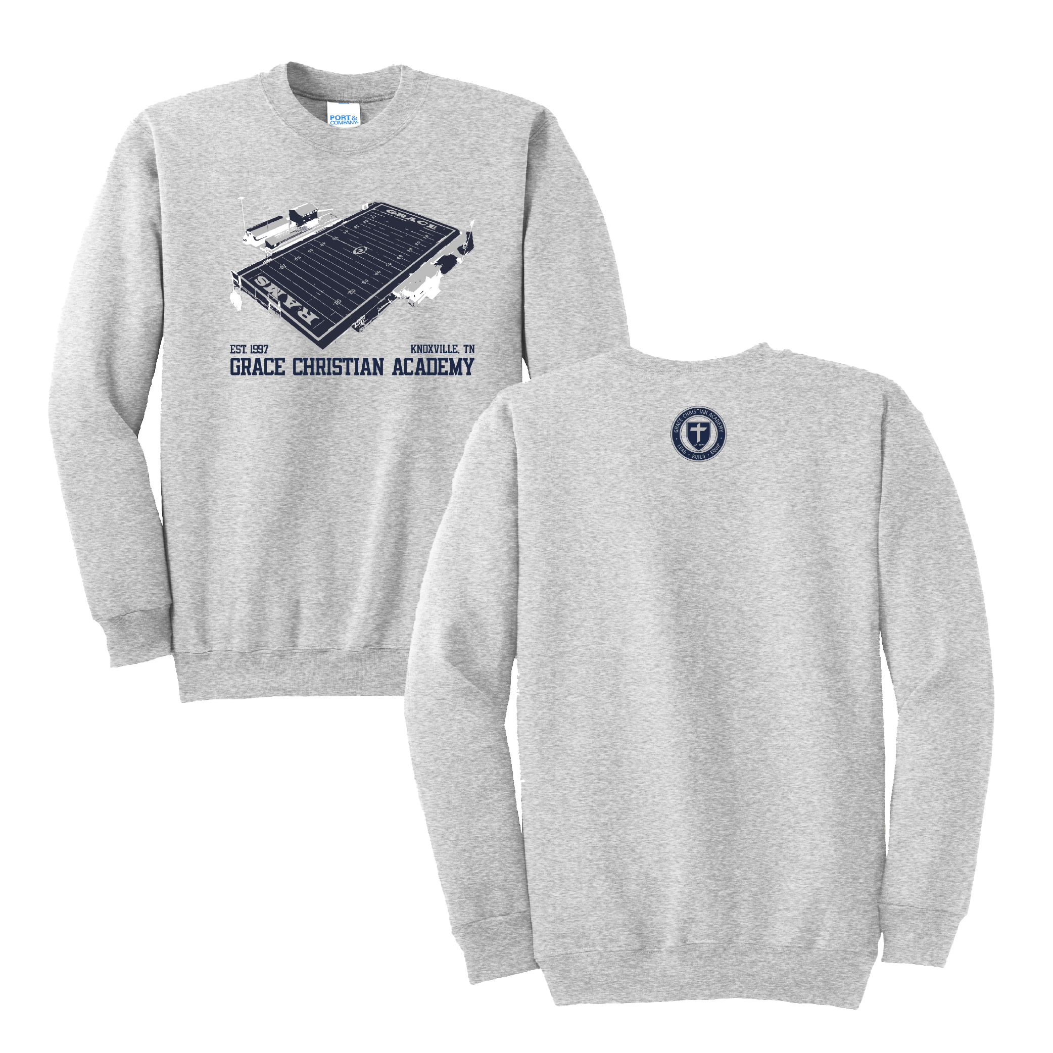 GCA Rams Fan Crewneck Sweatshirt